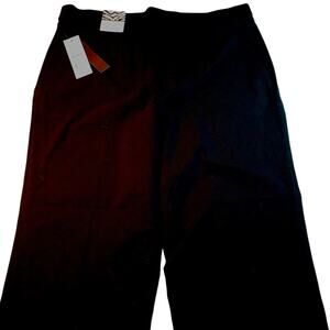 Dana Buchman New Mid Rise Black Dress Pants - Size L